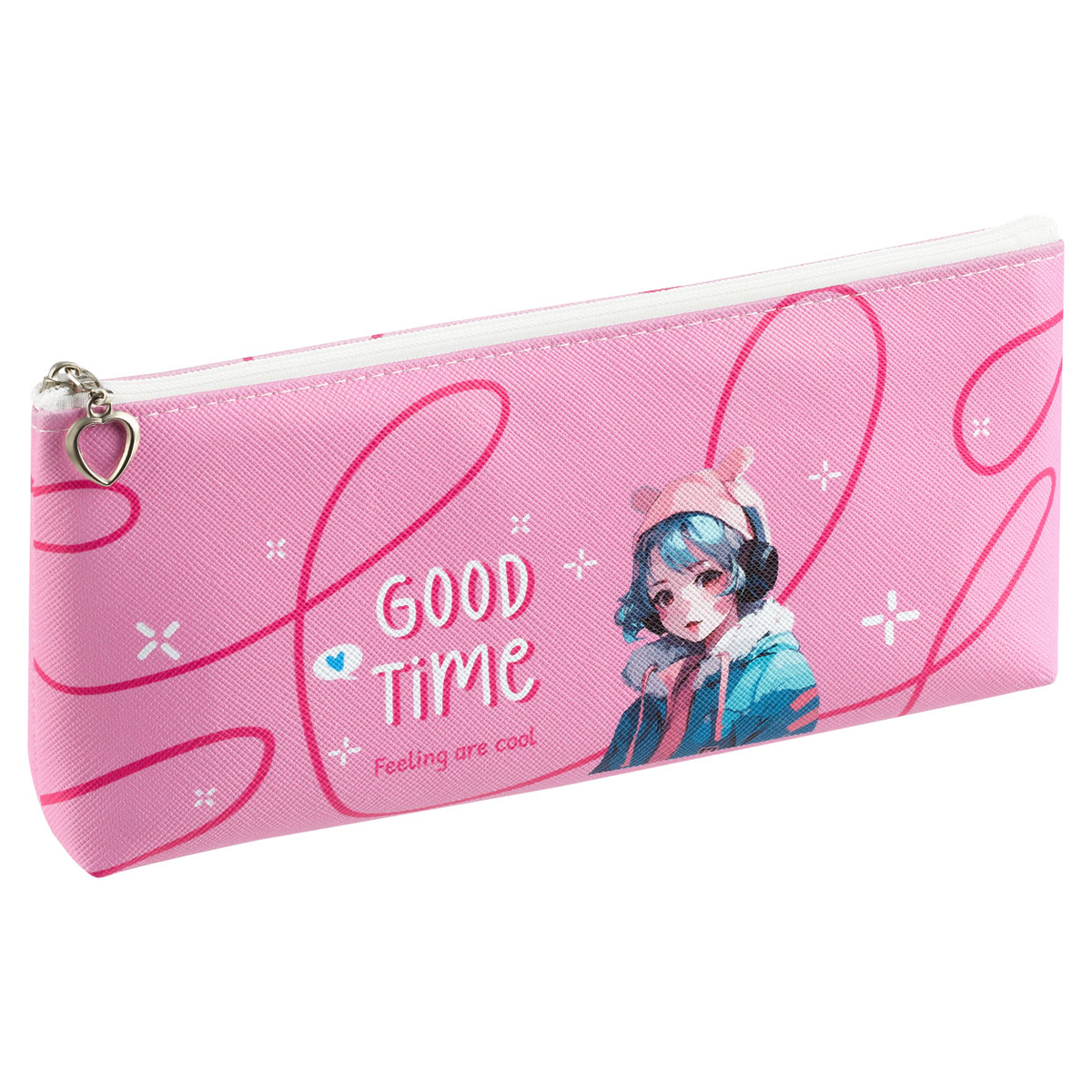 Пенал мягкий 200*85*30 MESHU "Good time", искусственная кожа MS_57792