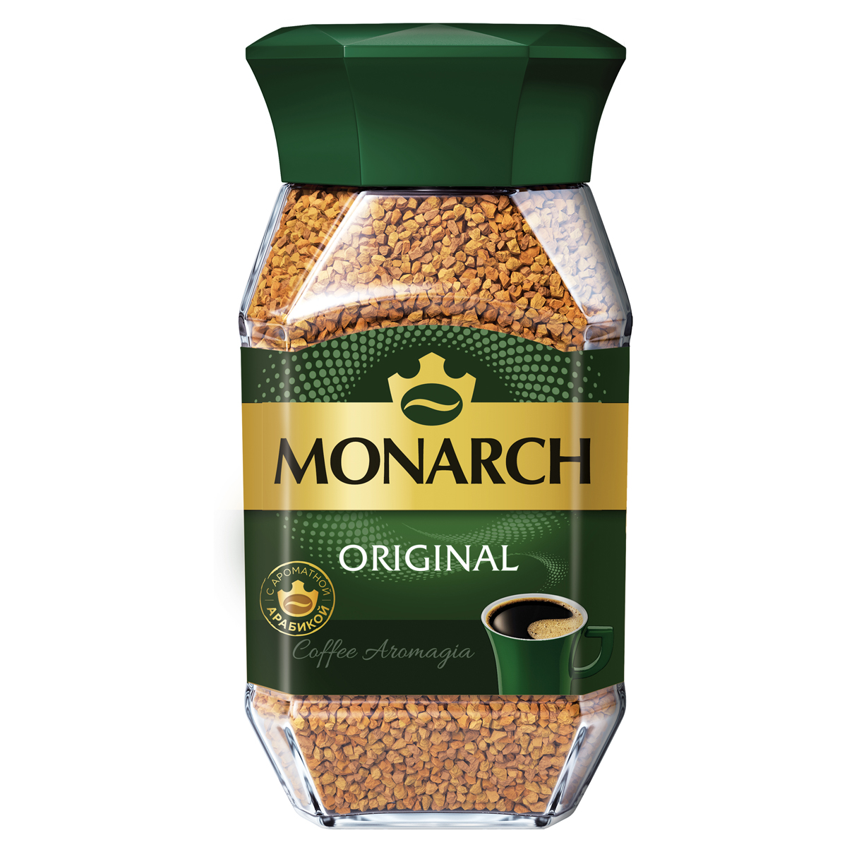 Кофе растворимый Monarch Original, сублимированный, стеклянная банка, 190г 4000703