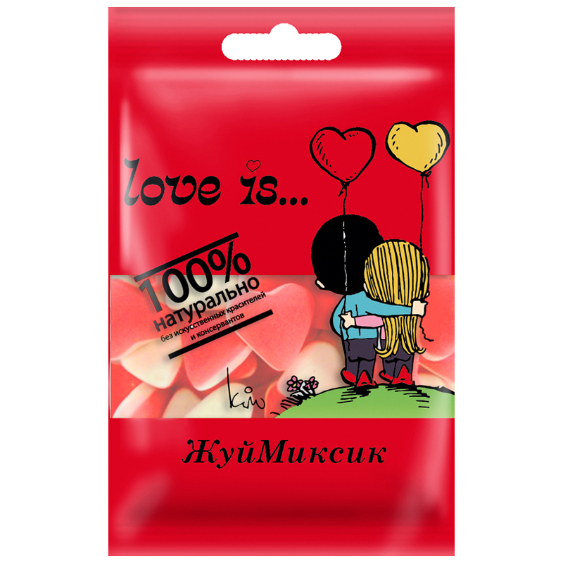 Жевательный мармелад  Love is…, вишня-лимон, 20г 70848