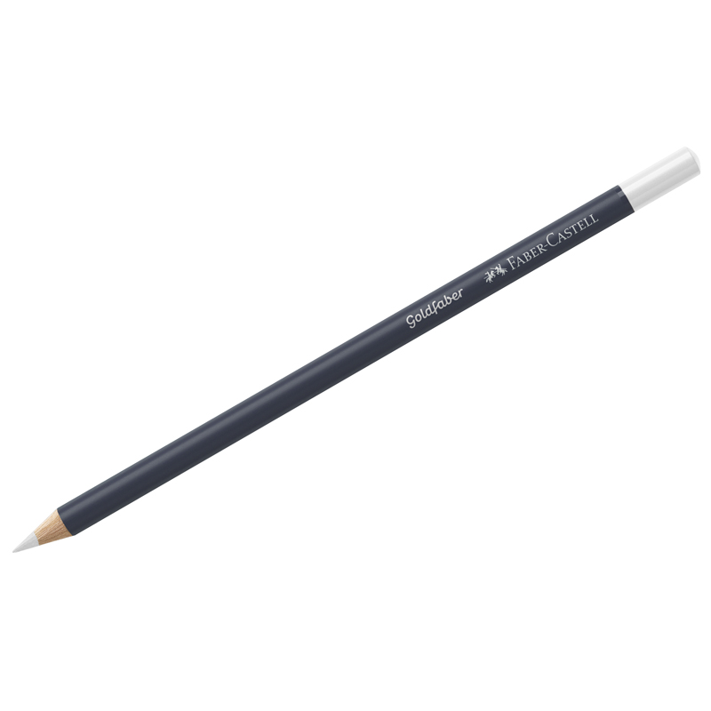 Карандаш художественный Faber-Castell "Goldfaber", цвет 101 белый 114701