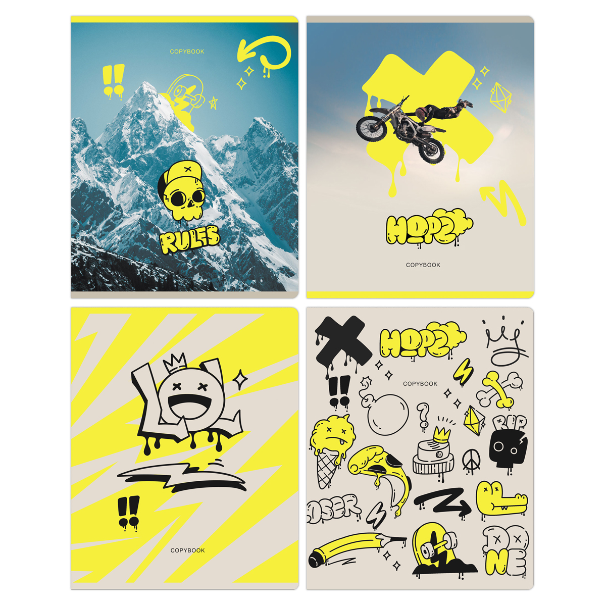Тетрадь 40л., А5, линия BG "Crazy art", эконом Т5ск40 11015