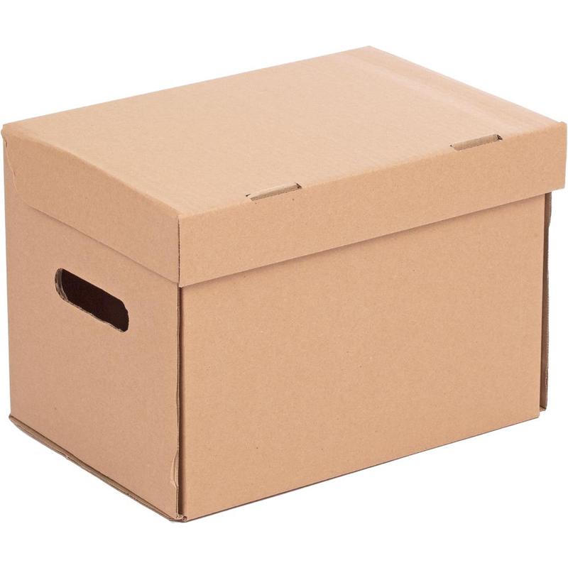 Короб архивный OfficeSpace "Делопроизводство", 325*235*325, крафт 372285