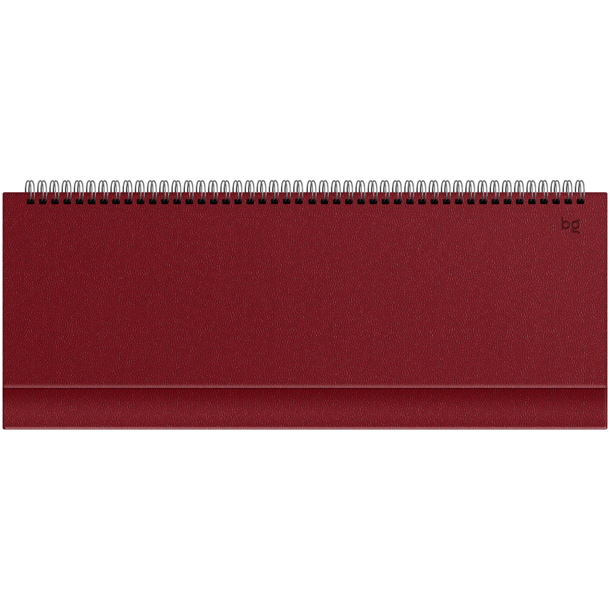Планинг недатированный, 56л., 330*130мм, балакрон, BG "Ariane. Dark red" Pu_21846