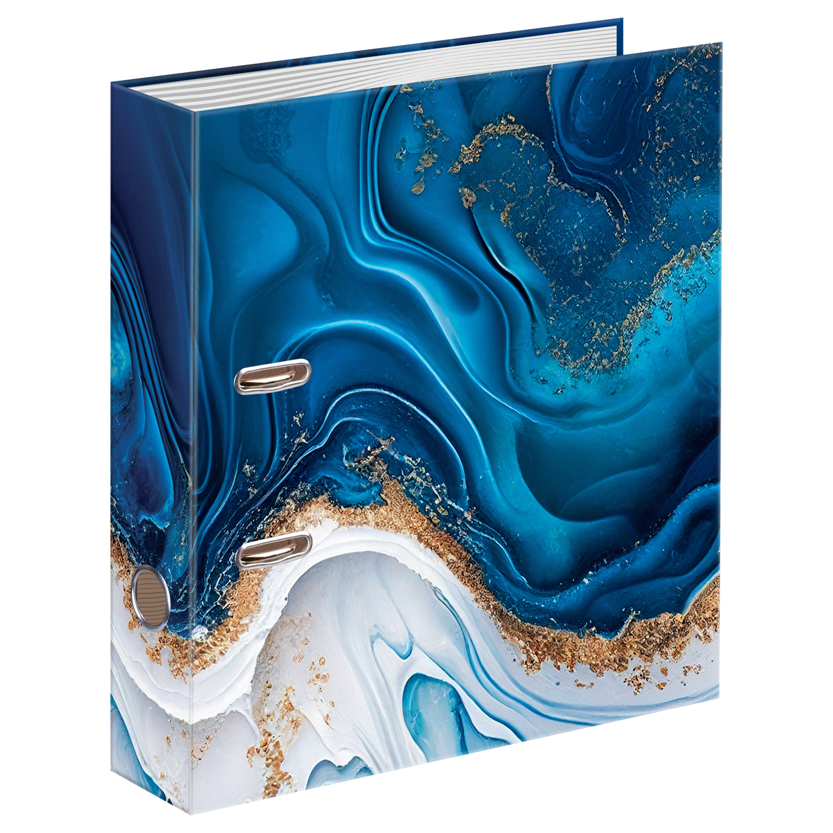 Папка-регистратор OfficeSpace "Elegance. Emerald", 70мм, офсет 371309