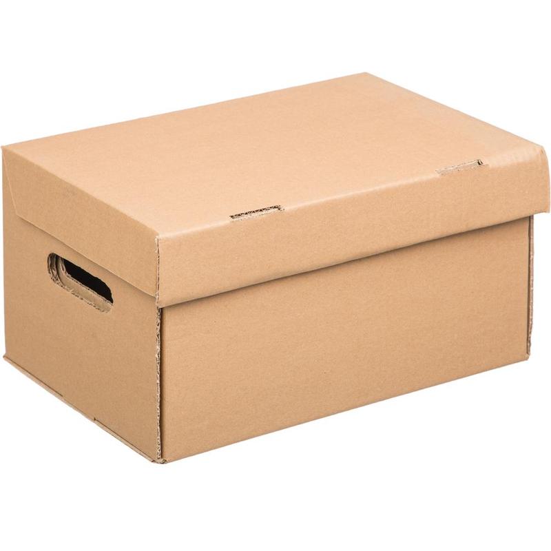 Короб архивный OfficeSpace "Делопроизводство", 325*235*180, крафт 372284